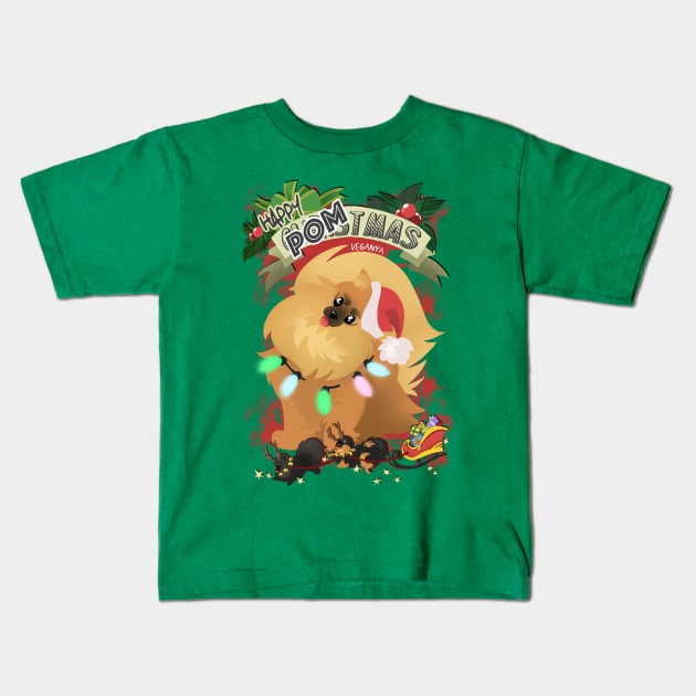 PomTmas Kids T-Shirt by VegaNya